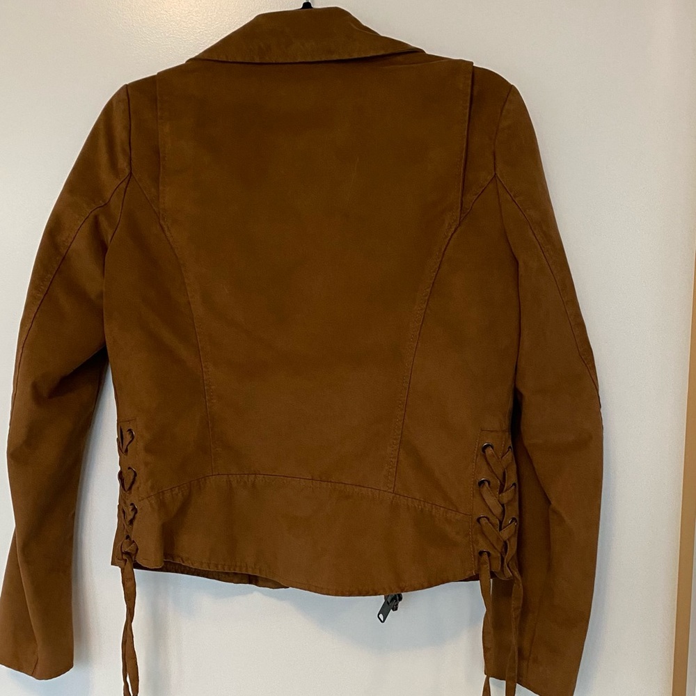 Marc New York - Suede Motto Jacket - Picture 2 of 3